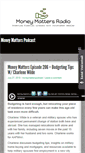Mobile Screenshot of moneymatterspodcast.com
